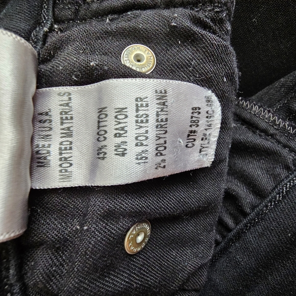 Citizens of Humanity Rocket High Rise Skinny Jean size 27, black - Picture 11 of 13